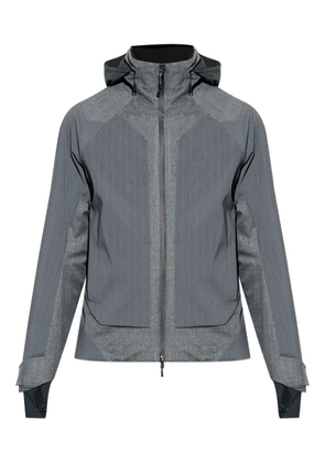 Sease hooded striped jacket - Grey