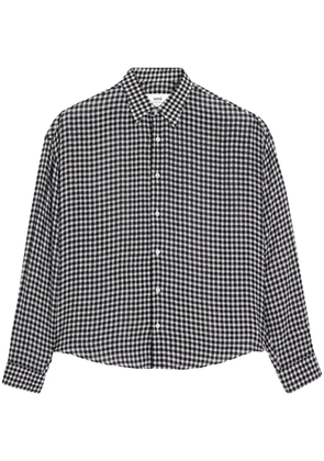 AMI Paris check-pattern shirt - Black