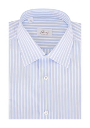 Brioni striped-pattern shirt - White