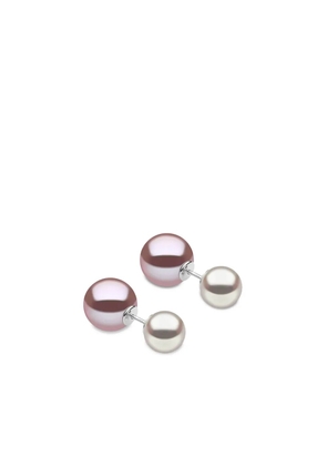 Yoko London 18K white gold south sea freshwater pearl earrings