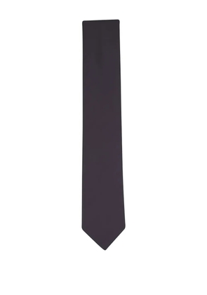 Canali chevron-pattern tie - Brown