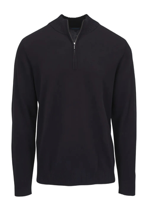 Pya quarter-zip wool sweater - Black