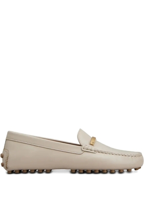 Tod's Gommino leather bar loafers - Neutrals