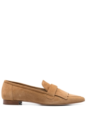 Thea Mika suede loafers - Brown
