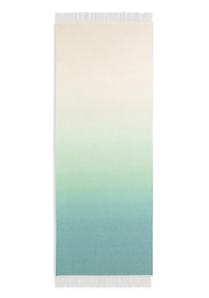 Johnstons of Elgin ombré-effect scarf - Green