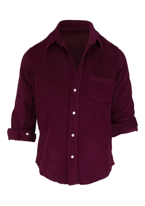 Frank & Eileen Barry pocket corduroy shirt - Red