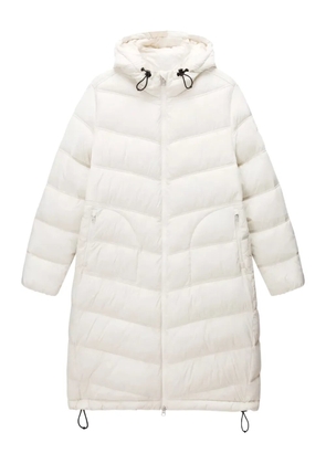 Napapijri hooded chevron coat - Neutrals