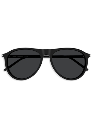 Saint Laurent Eyewear pilot-frame sunglasses - Black