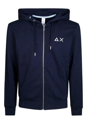 Sun68 zip-up hoodie - Blue