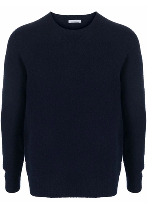 Malo crew-neck knitted jumper - Blue