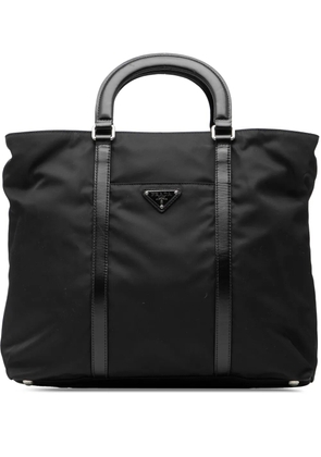 Prada Pre-Owned 2013-2025 Tessuto satchel - Black