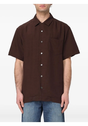 A.P.C. Roy pocket short-sleeve shirt - Brown