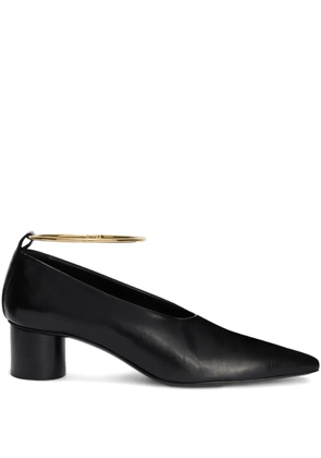 Jil Sander Ring detachable-metal pumps - Black