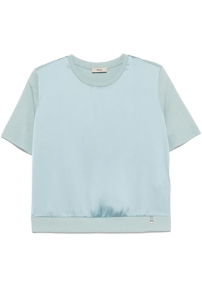 Herno panelled T-shirt - Blue