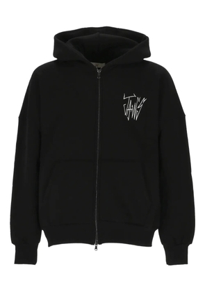 Jaws zip hoodie - Black