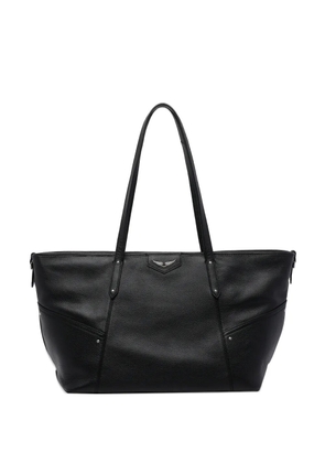 Zadig&Voltaire Z zip external pocket shopping bag - Black