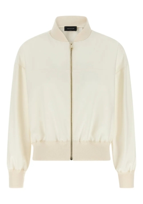 Fabiana Filippi zup-up bomber jacket - Neutrals