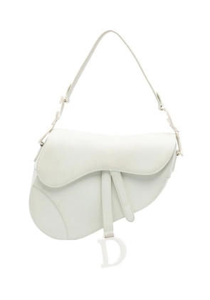 Christian Dior Pre-Owned 2019 Ultra Matte Calfskin Saddle Bag shoulder bag - White