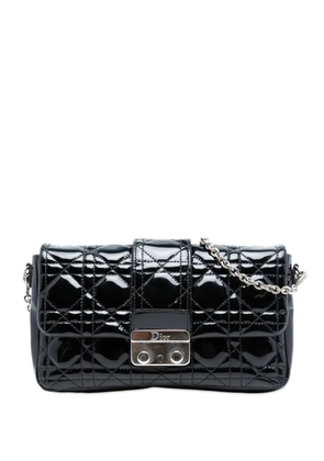 Christian Dior Pre-Owned 2011 Patent Cannage Miss Dior Promenade crossbody bag - Black