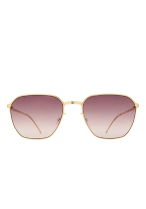 Mykita Anders geometric-frame sunglasses - Gold