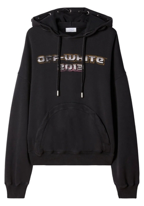 Off-White Digit Bacchus cotton hoodie - Black