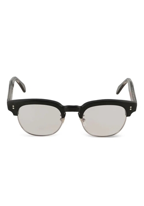 Kador Woody half-frame glasses - Black