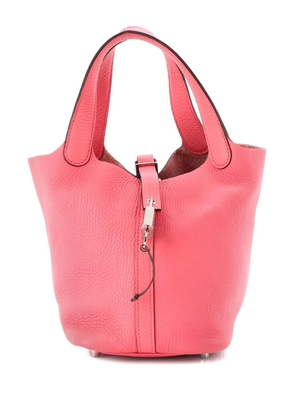 Hermès Pre-Owned Picotin Lock Bag Clemence PM bucket bag - Pink