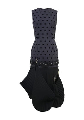 Rokh Overturn midi dress - Grey