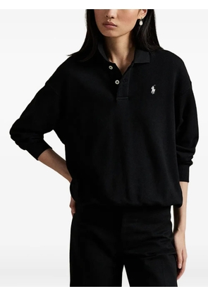 Polo Ralph Lauren Polo Pony-embroidered polo shirt - Black