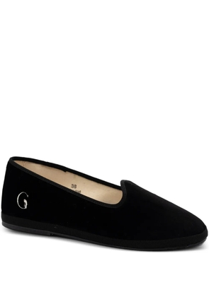Gondolina Pellestrina logo-detail slippers - Black