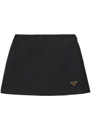 Prada Tricotine miniskirt - Black