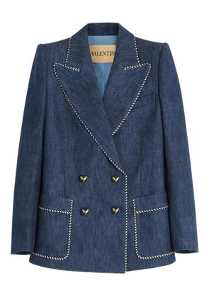 Valentino Garavani chambray denim jacket - Blue