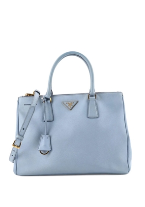 Prada Pre-Owned Double Zip Lux Saffiano Leather Medium tote bag - Blue
