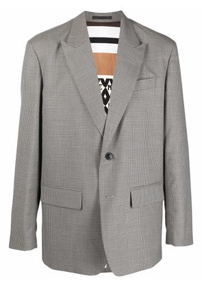 Valentino Garavani peak-lapel single-breasted blazer - Grey