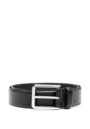 BOSS branded-buckle belt - Black