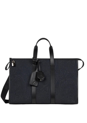 ETRO padlock travel bag - Blue