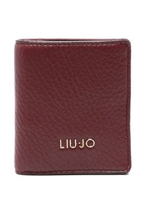 LIU JO logo-lettering wallet - Red