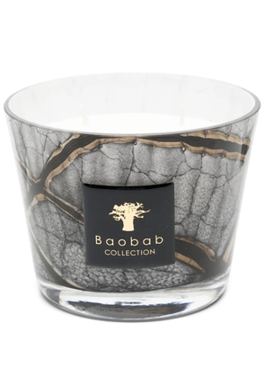 Baobab Stones marble candle - Silver