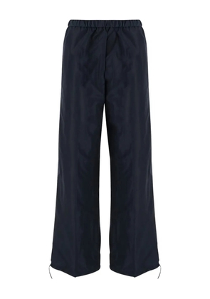ASPESI elastic-waist trousers - Blue