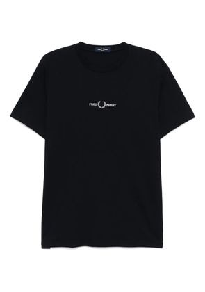 Fred Perry embroidered T-shirt - Blue