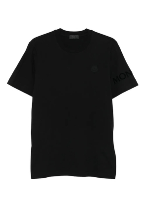 Moncler logo-print T-shirt - Black