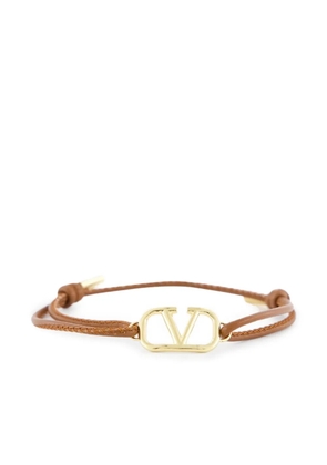 Valentino Garavani leather bracelet - Brown