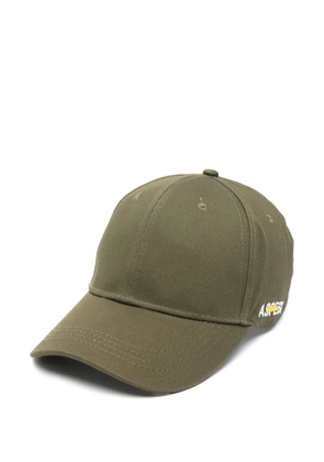 ASPESI logo-emboidered cap - Green