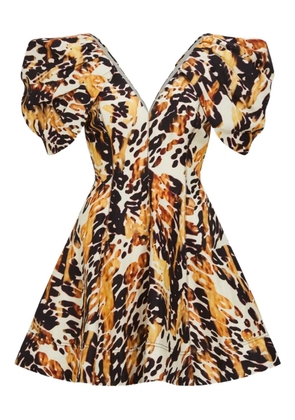 Aje Bisou mini dress - Neutrals