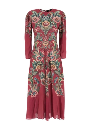 ETRO floral-print maxi dress - Red