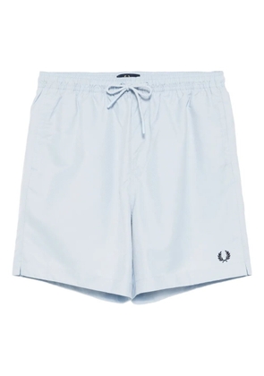 Fred Perry elasticated waistband swimshorts - Blue