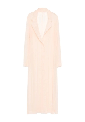 Norma Kamali single-breasted coat - Pink
