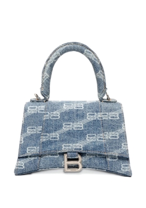 Balenciaga Pre-Owned 2010-2020s monogram-pattern shoulder bag - Blue