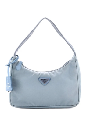 Prada Pre-Owned Re-Edition 2000 Tessuto Mini hobo bag - Blue