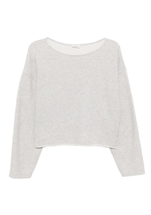 American Vintage knitted cotton top - Grey